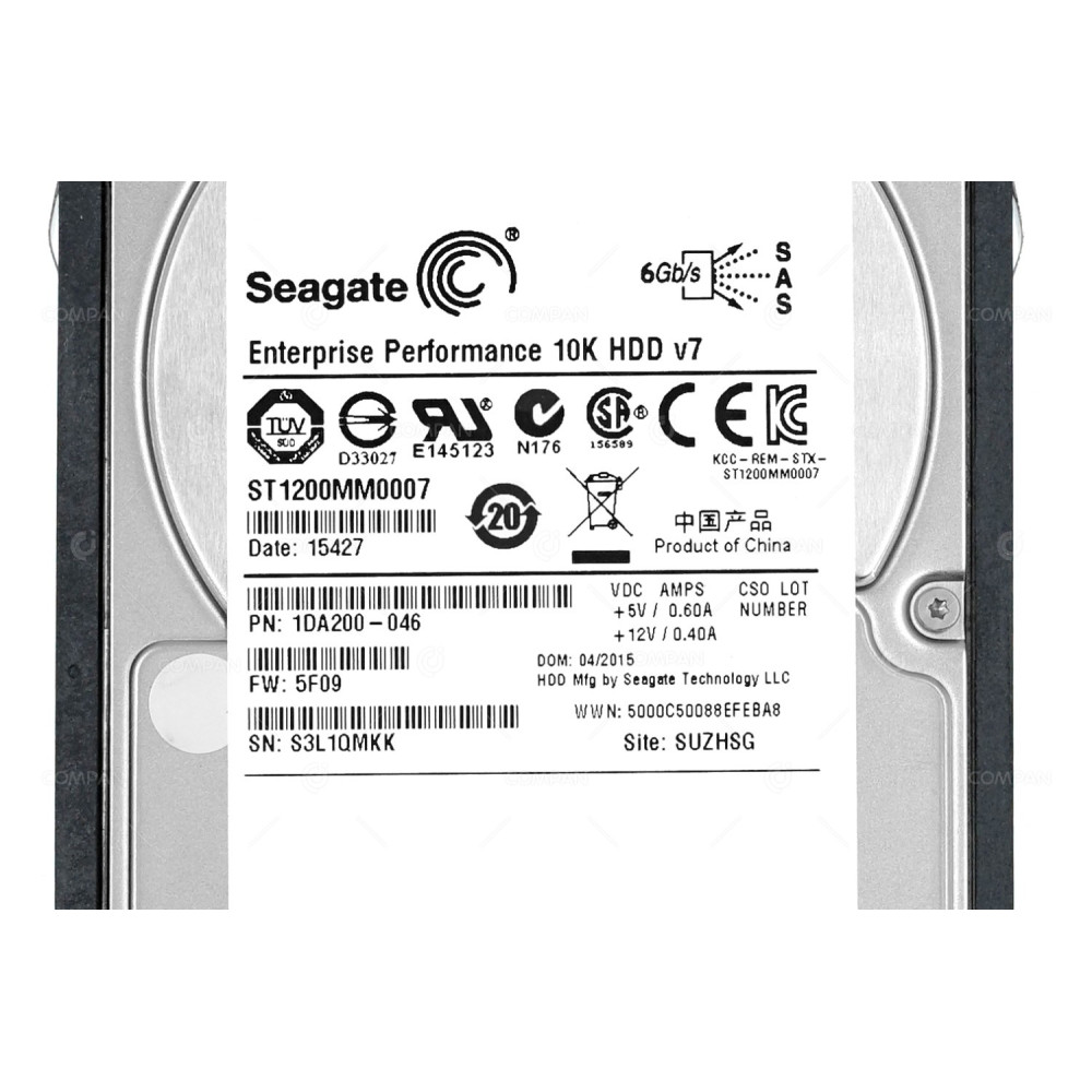 5552789-P HITACHI HDD 1.2TB 10K SAS 6G 2.5" SFF FOR HITACHI VSP G200